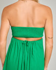 Babydoll Tube Dress- Green