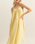 Yellow Midi Dress