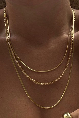 Rope Chain Layered Necklace
