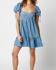 Denim Baby Doll Dress