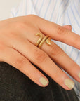 Snake Ring- Gold