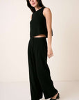 Black Linen Pants