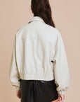 Faux Leather Jacket