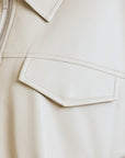 Faux Leather Jacket