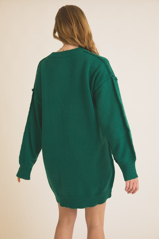 Evergreen Sweater Dress