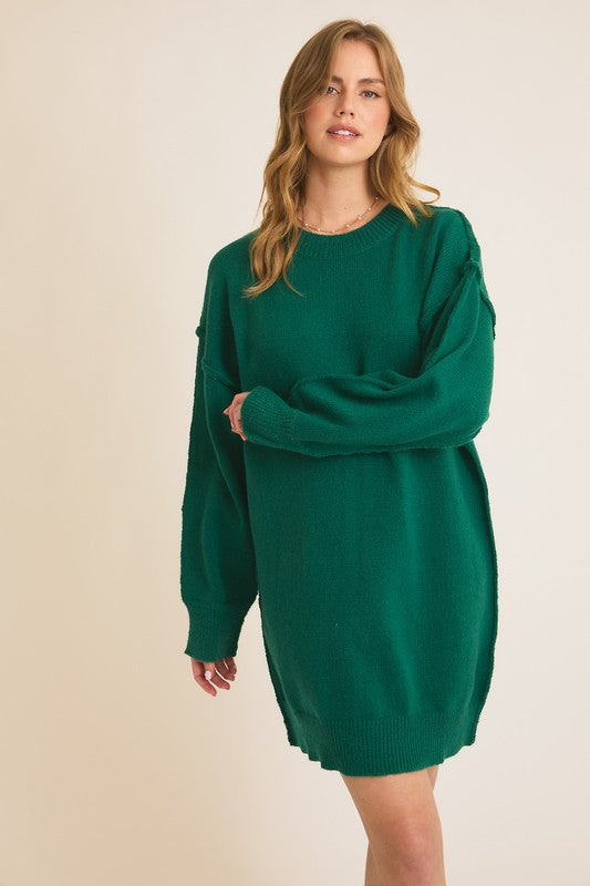 Evergreen Sweater Dress
