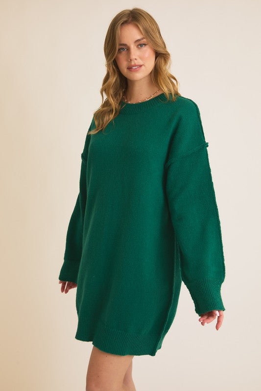Evergreen Sweater Dress