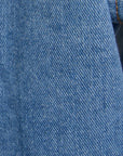 Hallie Crop Denim Trench Coat