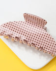 Polka Dot Claw Clip