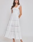 Cottage Rose Midi Dress