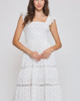 Cottage Rose Midi Dress