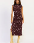 With Love Polka Dot Midi Dress
