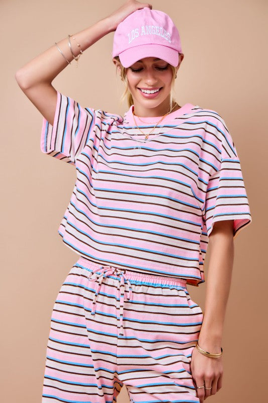 Sweet Tart Short Sleeve Sweatshirt