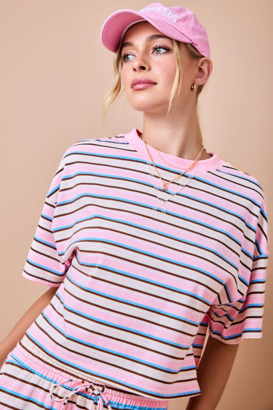 Sweet Tart Short Sleeve Sweatshirt