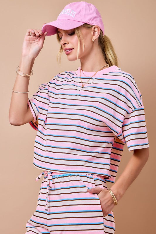 Sweet Tart Short Sleeve Sweatshirt