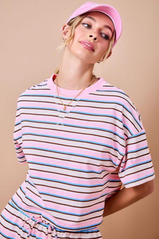 Sweet Tart Short Sleeve Sweatshirt