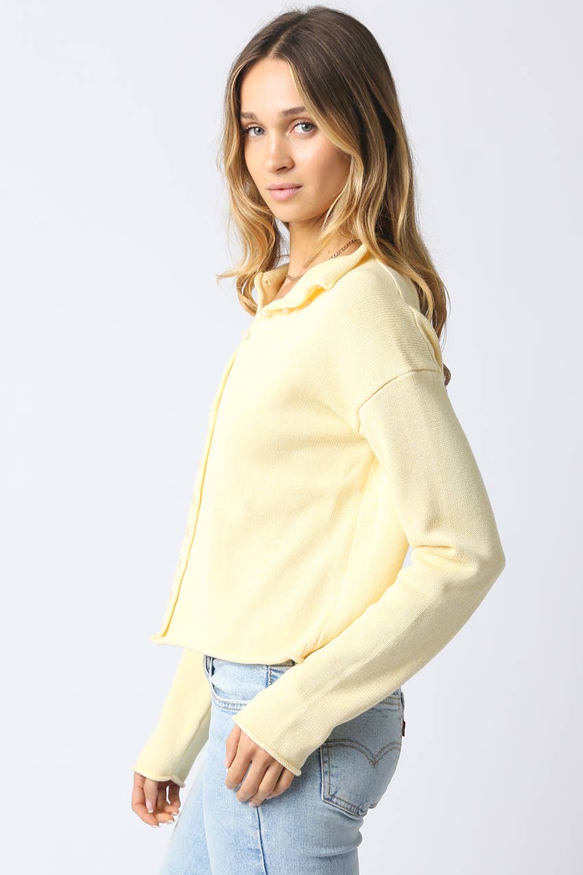 Cove Cardigan- Butter