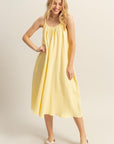Yellow Midi Dress