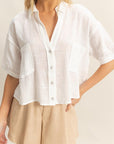 Soft Launch Top- Sea Salt