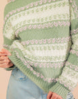 Seacliff Sage Sweater