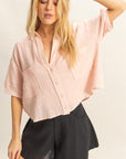 Soft Launch Top- Rosemilk