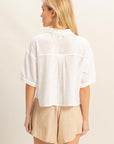 Soft Launch Top- Sea Salt