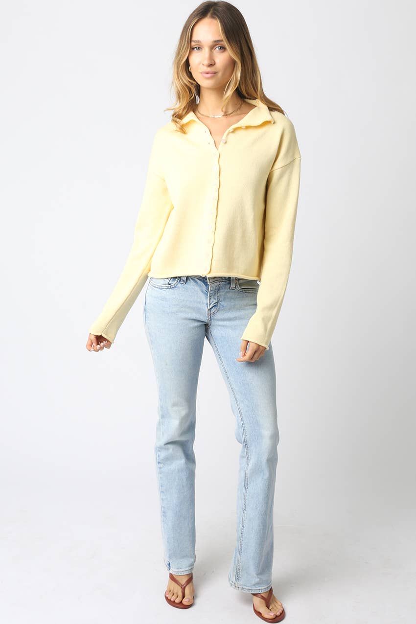 Cove Cardigan- Butter