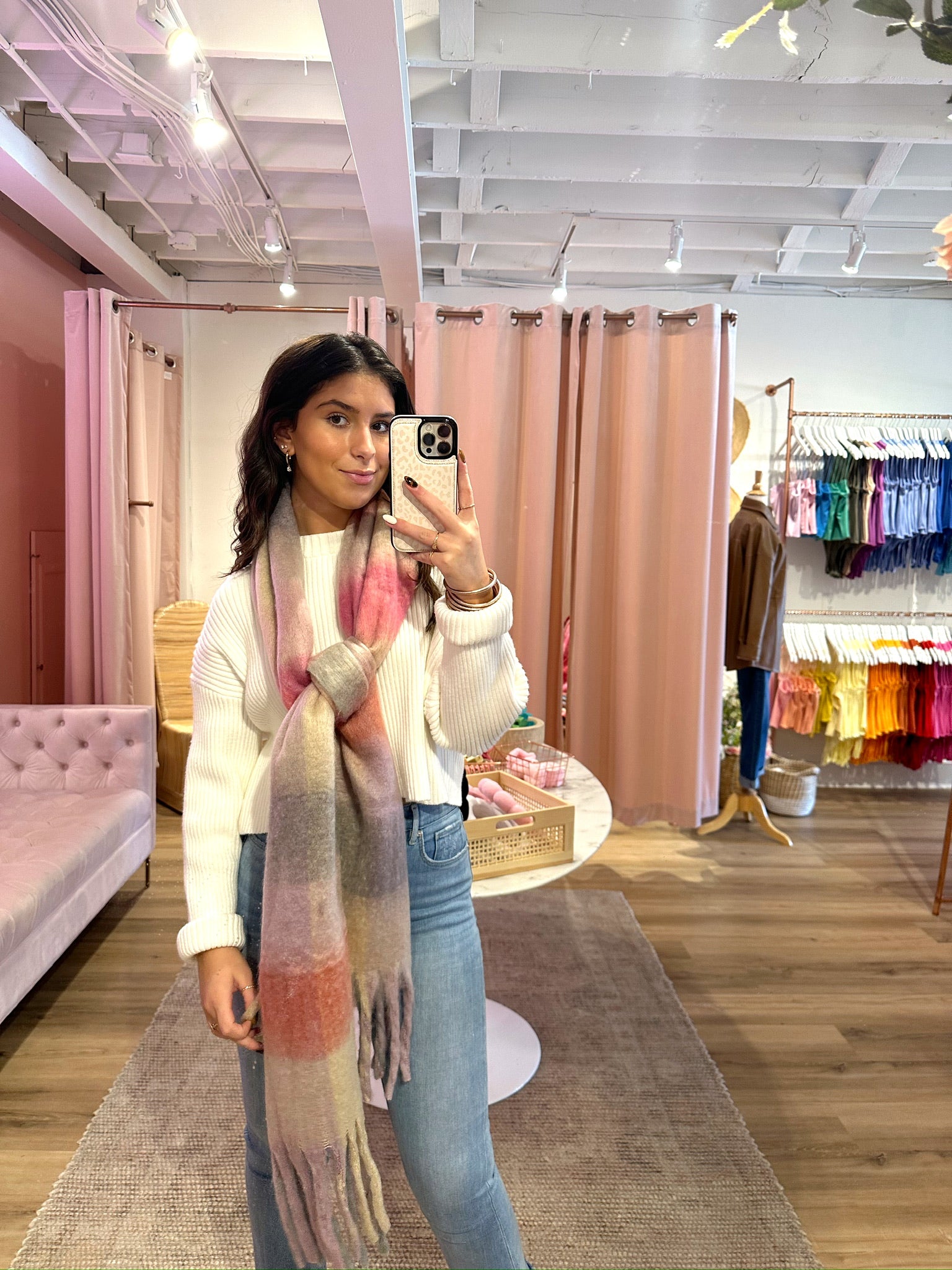 Jocelyn Scarf- Pink/Purple
