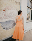 Midsummer Memories Dress- Orange