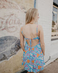 Rising Tides Dress- Blue