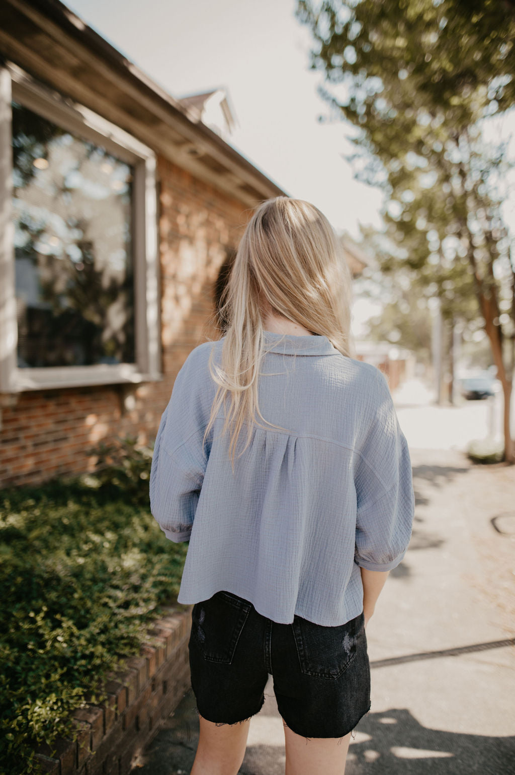 Gauze Short Sleeve Shirt