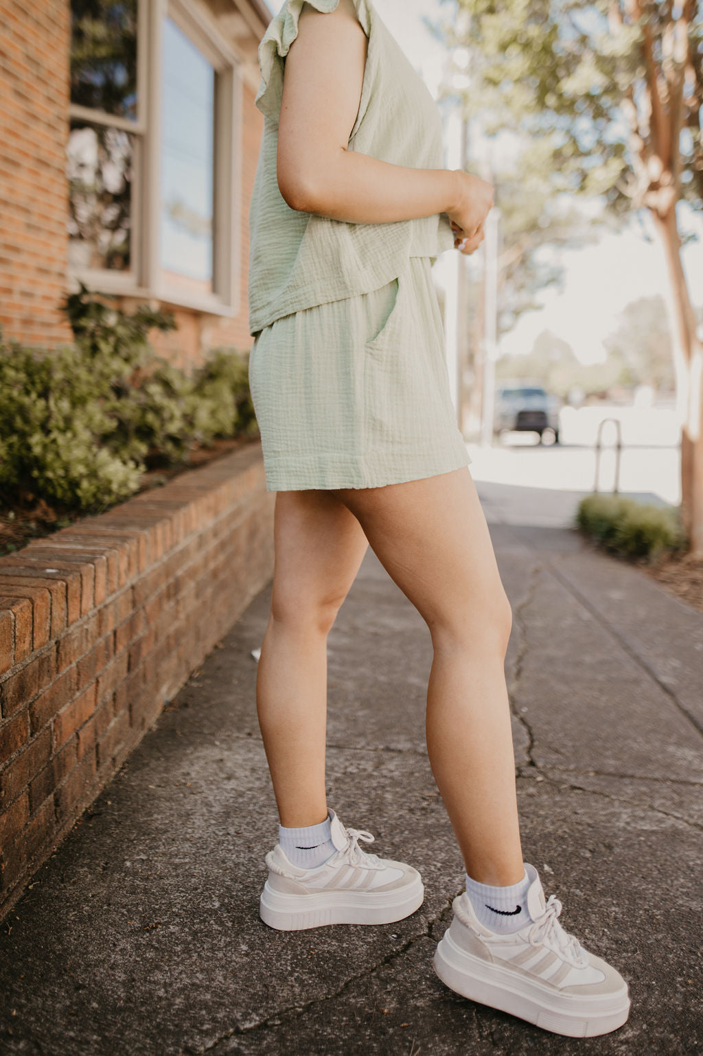 Daydreaming Shorts- Green