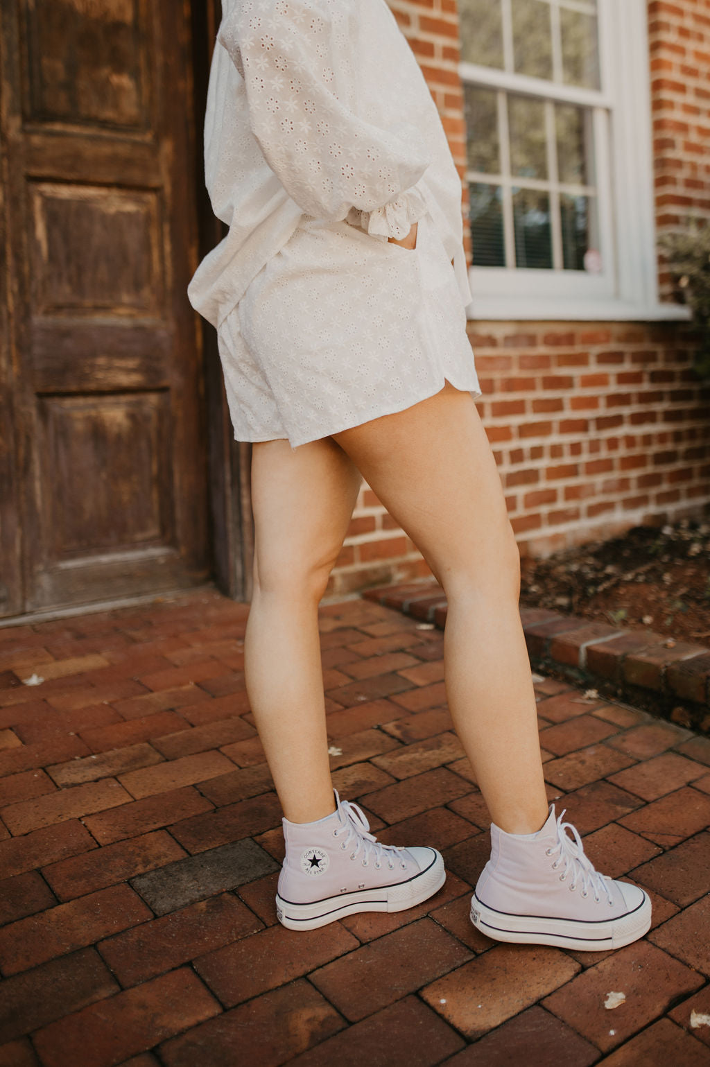 Be Delighted Eyelet Shorts