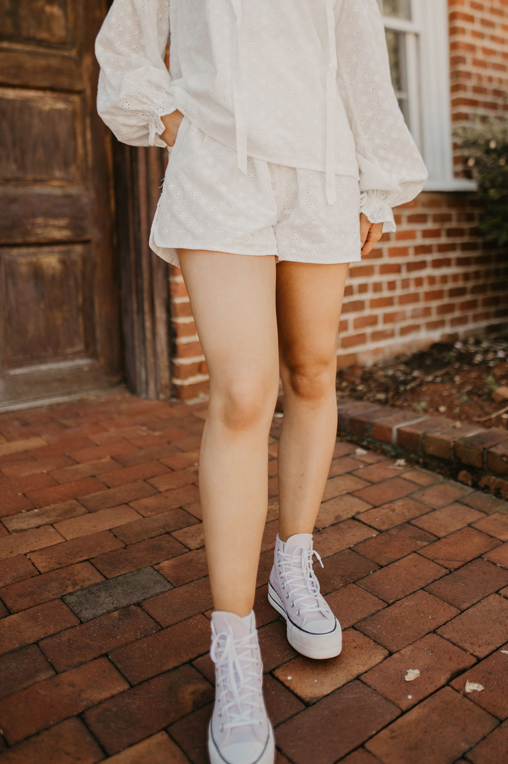 Be Delighted Eyelet Shorts