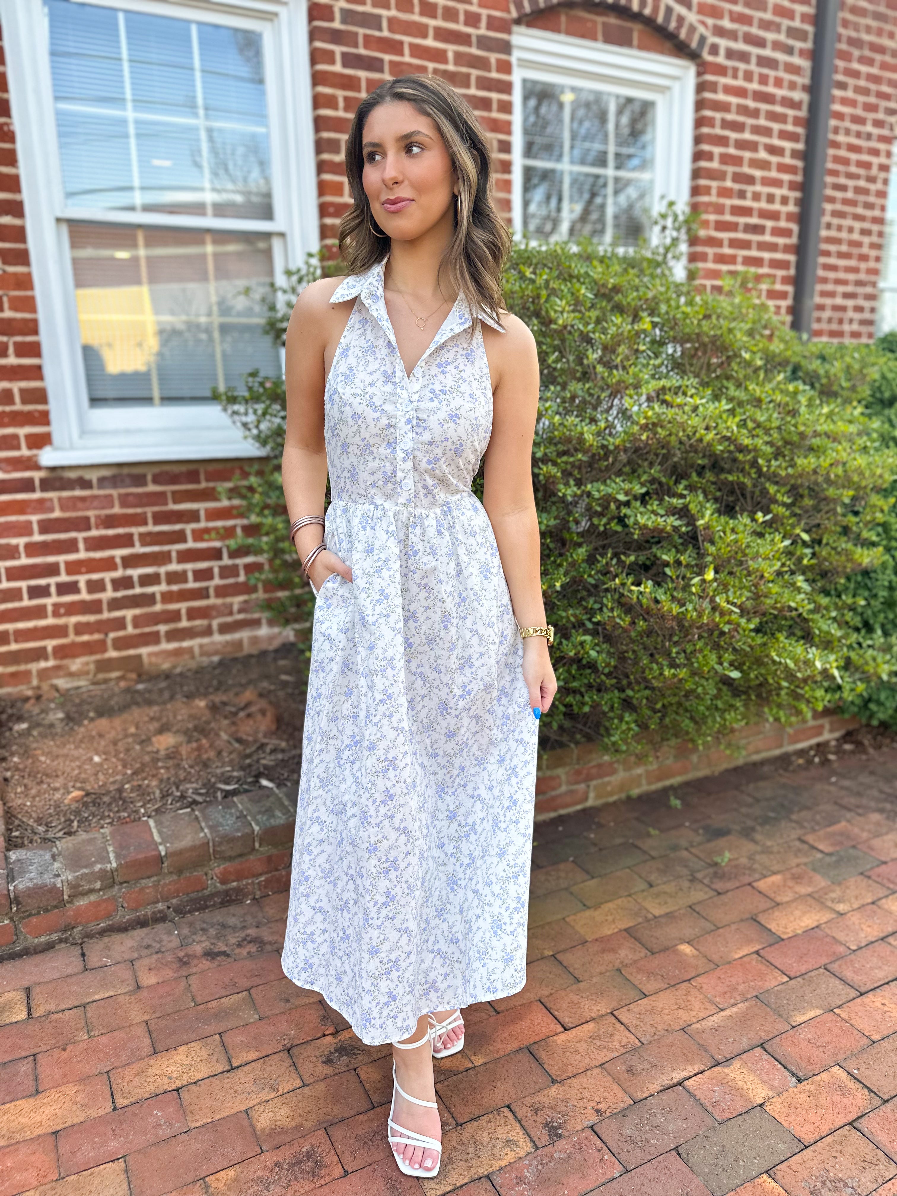 Flourishing Floral Dress