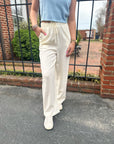 Shoreline Linen Pants- Cream