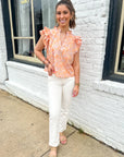 Vibrant Blooms Top