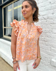 Vibrant Blooms Top