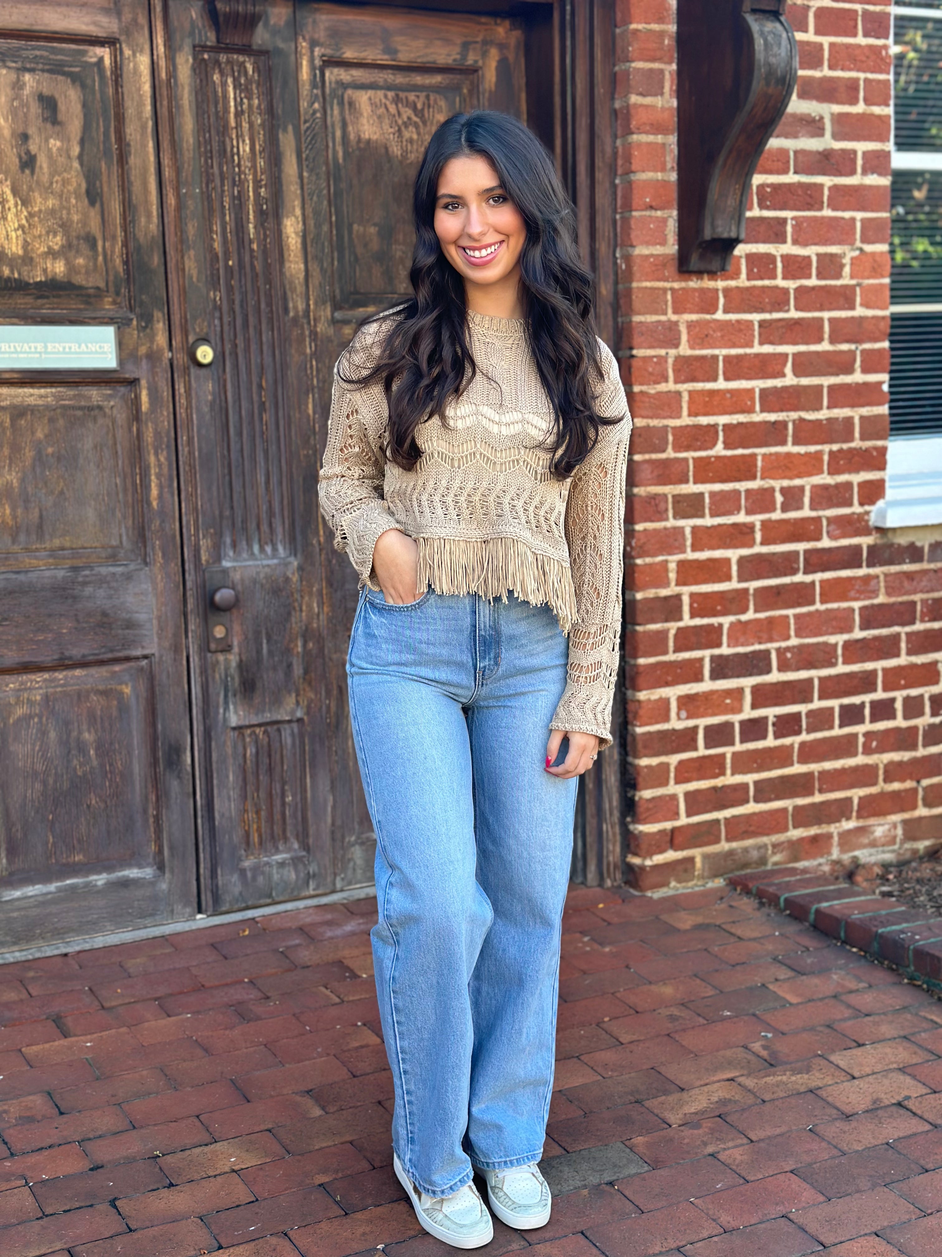 Get Fringe-y With It Sweater