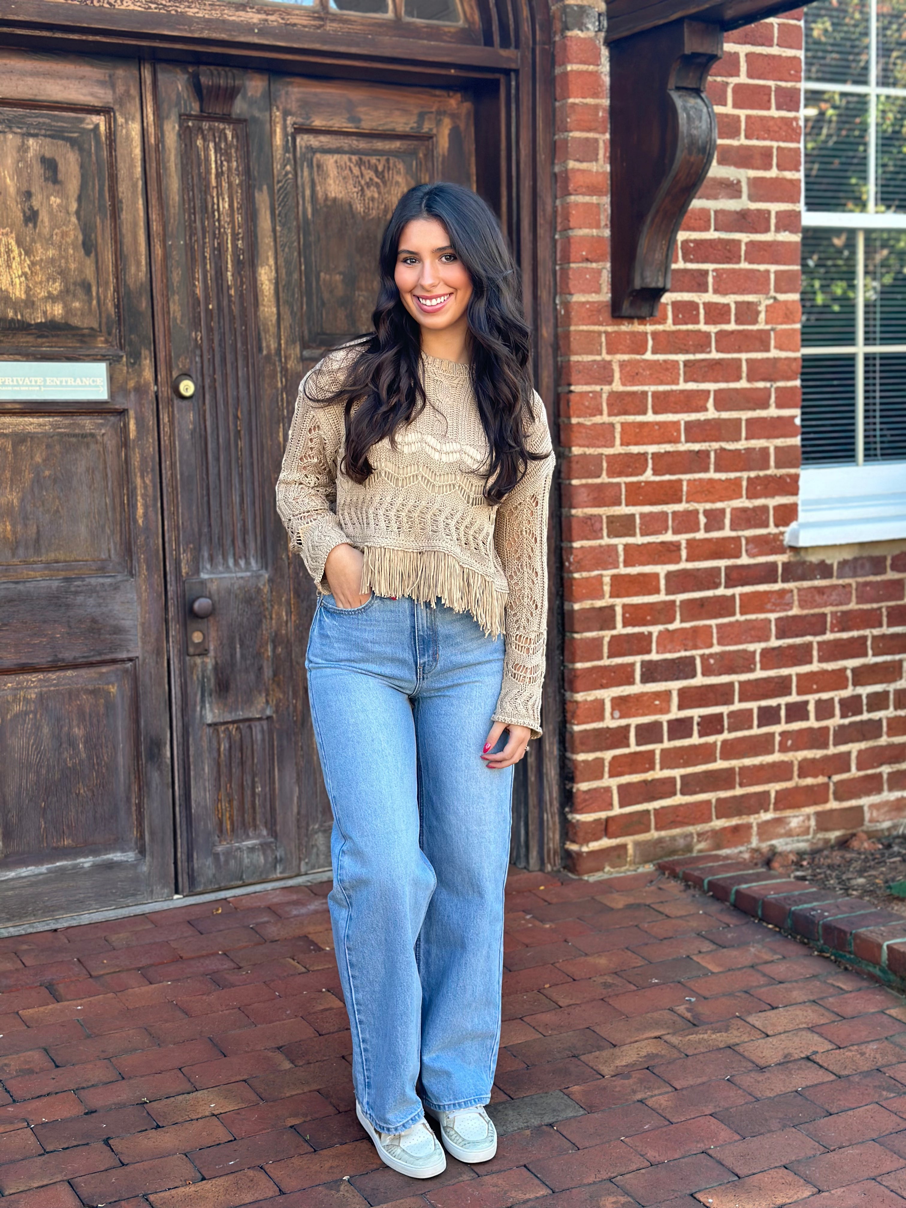Get Fringe-y With It Sweater