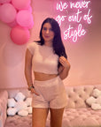 Cozy Set- Blush