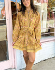 Golden Glaze Dress