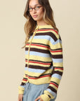 Lasting Impression Striped Cardigan