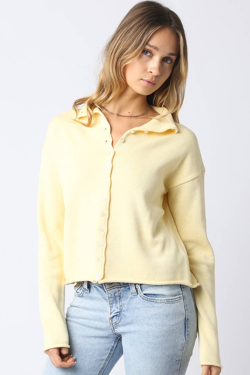 Cove Cardigan- Butter
