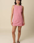 No Looking Back Dress- Red Gingham
