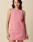 No Looking Back Dress- Red Gingham