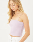 Simply the Best Crop Top- Lavender
