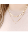 Averie Carabiner Necklace