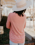 Basic Instinct Top- Rose