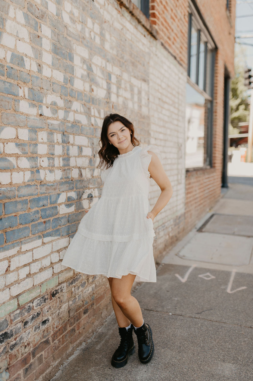 Caught My Eye-let Dress